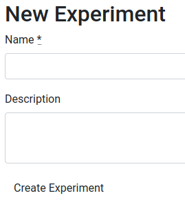 New experiment